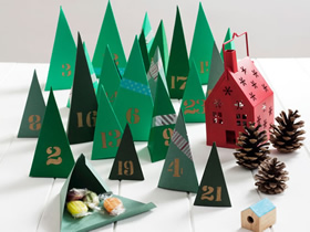 圣诞盒子的折法图解 圣诞节包装盒折纸教程