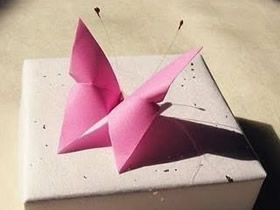如何折纸立体蝴蝶 折纸立体蝴蝶的折法图解