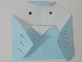 如何折纸小鸟 幼儿折纸小鸟的折法图解