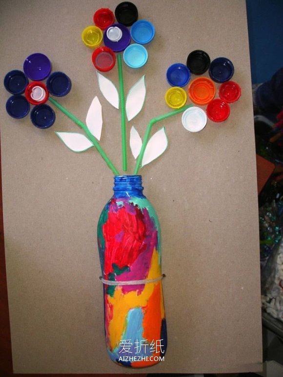 怎么把瓶盖废物利用 幼儿园瓶盖手工小制作
