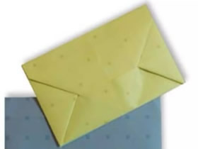怎么做信封的方法图解 简单手工折纸信封教程