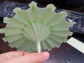怎么做迷你纸伞的方法 手工折纸雨伞图解教程