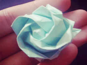 手工玫瑰花怎么折图解 如何折纸玫瑰的折法