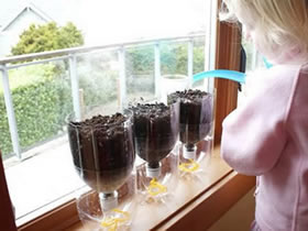 怎么做自动浇水花盆 可乐瓶DIY花盆自动浇水