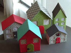 怎么做娃娃屋的方法 瓦楞纸制作娃娃屋玩具