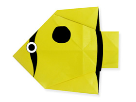 怎么折纸扁扁小鱼图解 幼儿手工折纸小鱼教程
