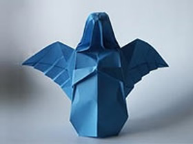 怎么折纸天使的方法 立体天使手工折法图解