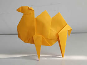 怎么折纸双峰骆驼教程 详细手工折纸骆驼图解