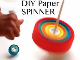 怎么做纸陀螺的方法 卡纸手工制作陀螺玩具