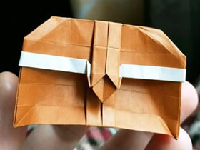 怎么折纸可爱宝箱图解 简单藏宝箱的折法步骤