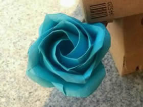 怎么折非卷心川崎玫瑰 详细手工川崎玫瑰折法