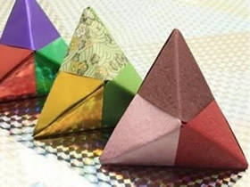 怎么折纸粽子的方法 端午节粽子的折法图解