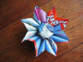 怎么折纸太阳花图解 手工向日葵的折法步骤