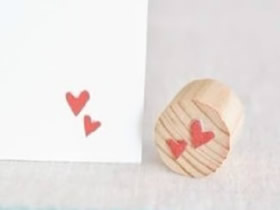 怎么做爱心印章的方法 儿童手工制作简易印章