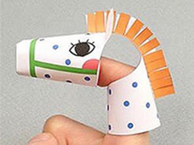 怎么做小动物手指玩偶 卡纸手工制作动物手偶