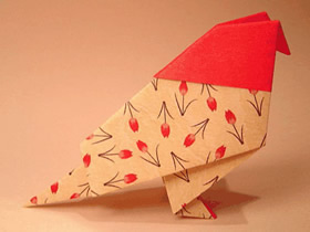 怎么简单折纸鸽子图解 儿童手工鸽子的折法步骤
