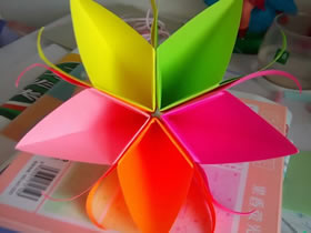 怎么简单折纸五瓣花 儿童手工五瓣花的折法