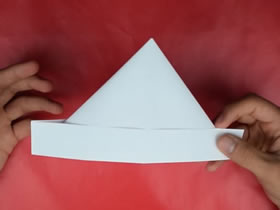 怎么折纸帽子最简单 尖顶纸帽子的折法图解