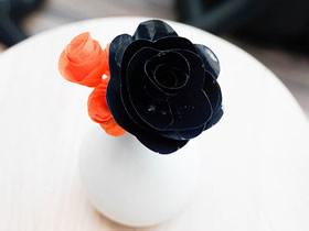 怎么做玫瑰花简单又漂亮 胶带手工制作玫瑰花