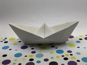 怎么折纸船最简单图解 纸船的折法详细教程