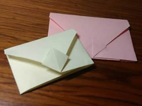 怎么折纸信封简单又有创意的图解教程
