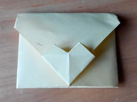 有创意的情人节爱心信封怎么折图解
