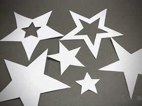 [视频]怎么只用一刀剪纸出五角星星的剪法教程
