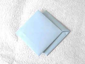 怎么简单折纸长方形信纸的折法图解教程
