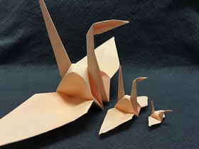 怎么折千纸鹤的详细折法过程图解
