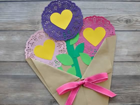 怎么做情人节/母亲节花束礼物的制作方法