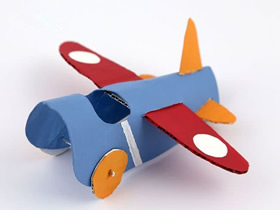 怎么简单做卷纸芯小飞机的手工制作方法