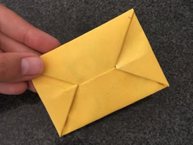 怎么把情书信纸折成信封的折法步骤图解