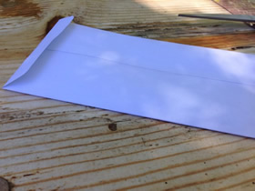 怎么折纸长方形信封的最简单折法图解