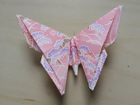 怎么折纸复杂蝴蝶的图解教程