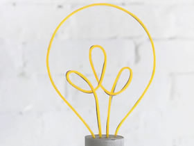 灯泡摆件-创意教师节礼物的制作方法