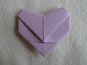 折纸表白爱心的方法图解