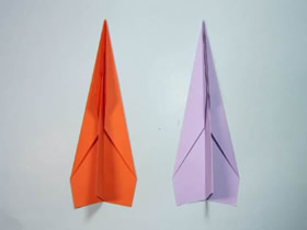 又远又快纸飞机的折纸教程