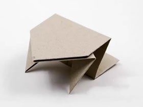 小跳蛙的折纸方法图解