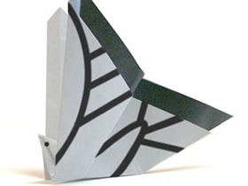 怎么简单折纸蝴蝶的两种折法图解