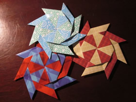 怎么折纸旋转飞镖的折法图解教程