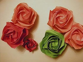 怎么折纸新川崎玫瑰的折法图解
