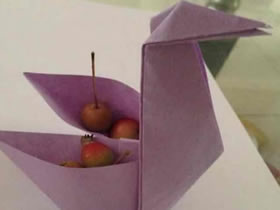怎么折纸纸鹤收纳盒的方法图解