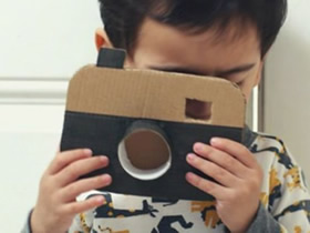 硬纸板相机怎么做简单