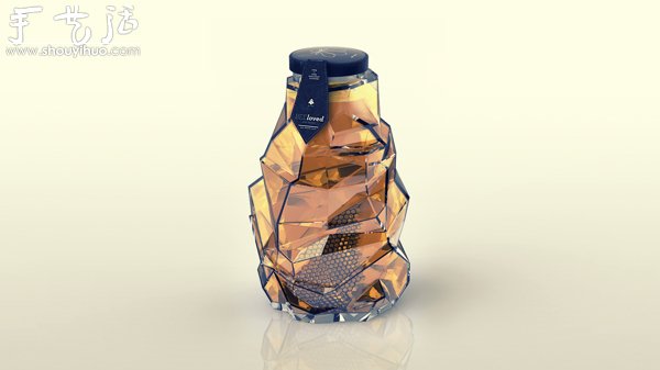 BEEloved蜂蜜包装设计- www.aizhezhi.com