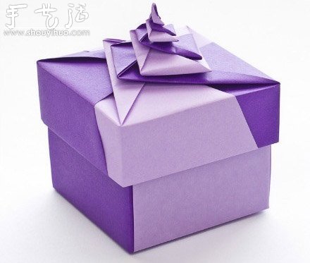 漂亮包装盒的的折纸教程- www.aizhezhi.com