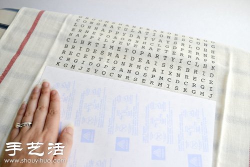 DIY创意包装茶巾 传递你想表达的话- www.aizhezhi.com
