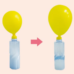 化学小实验：小苏打和白醋帮我们吹气球