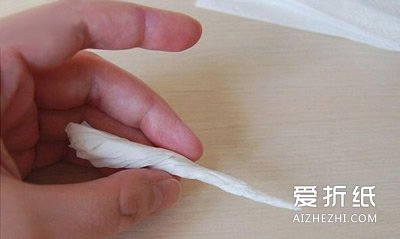 餐巾纸折纸芭蕾舞者 餐巾纸折纸人图解- www.aizhezhi.com