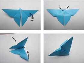 如何折纸立体蝴蝶 手工蝴蝶的折法图解