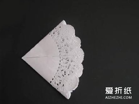 如何用杯垫折纸鸽子 杯垫鸽子的折法图解- www.aizhezhi.com